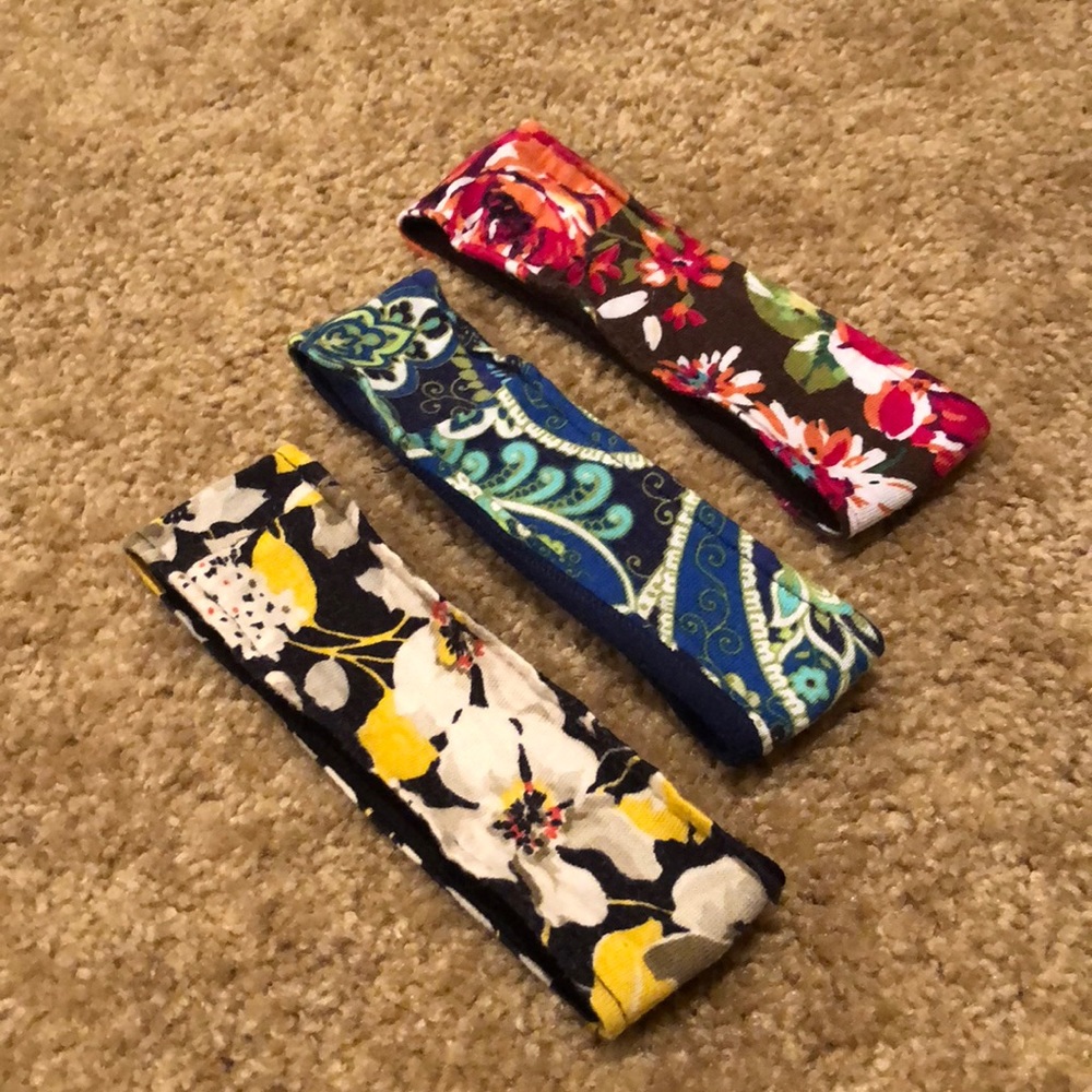3 Vera Bradley headbands